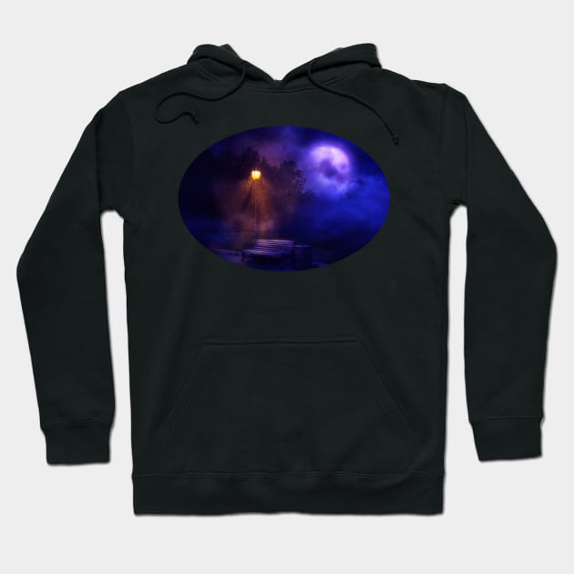 Street Lights in the night Hoodie by AnnArtshock